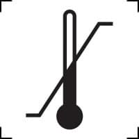 ISO Symbol — Storage temperature range