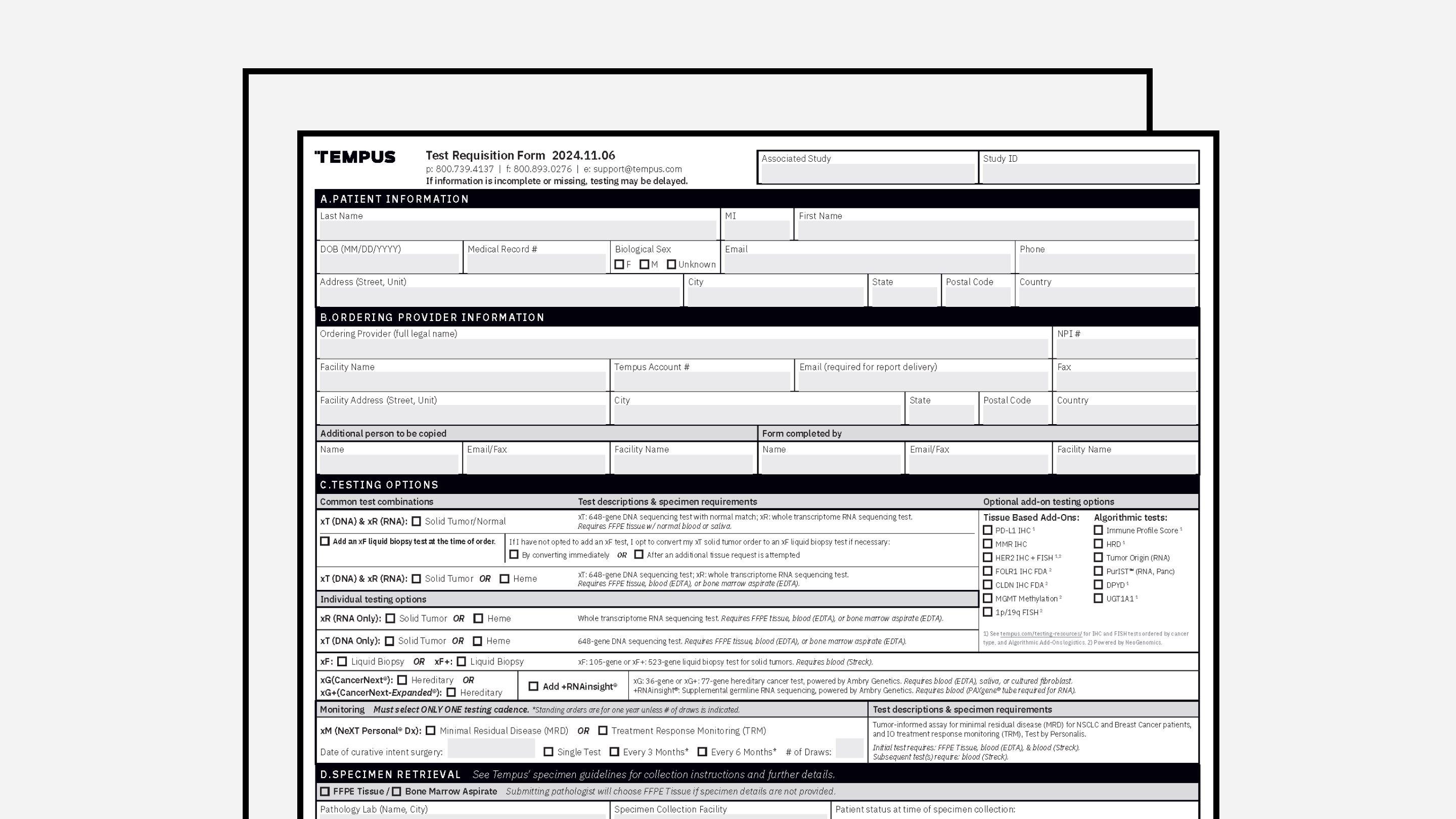 Requisition Form (Standard)