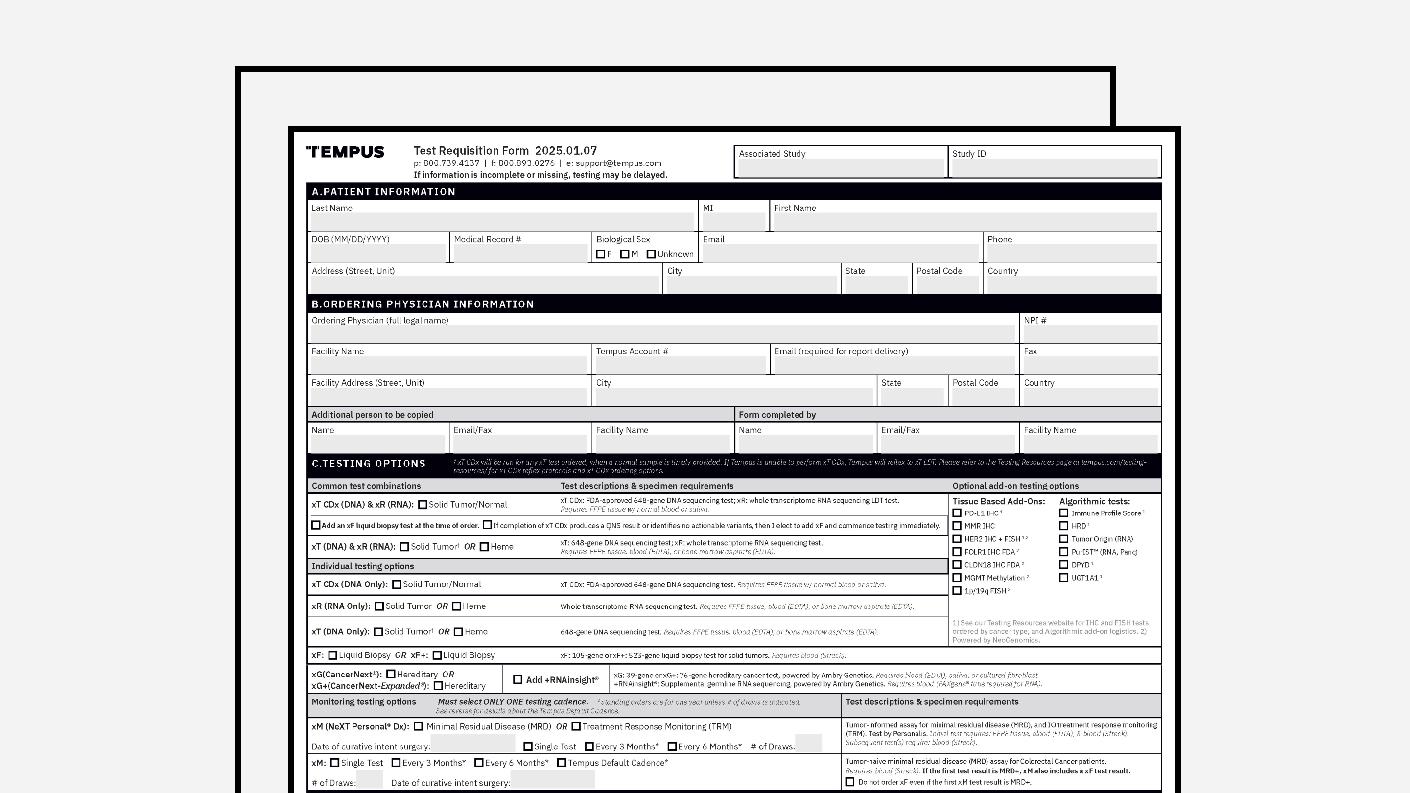 Requisition Form (Standard)